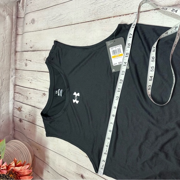NWT womens under armour sleeveless team tech shirt activewear loose fit - Picture 13 of 16